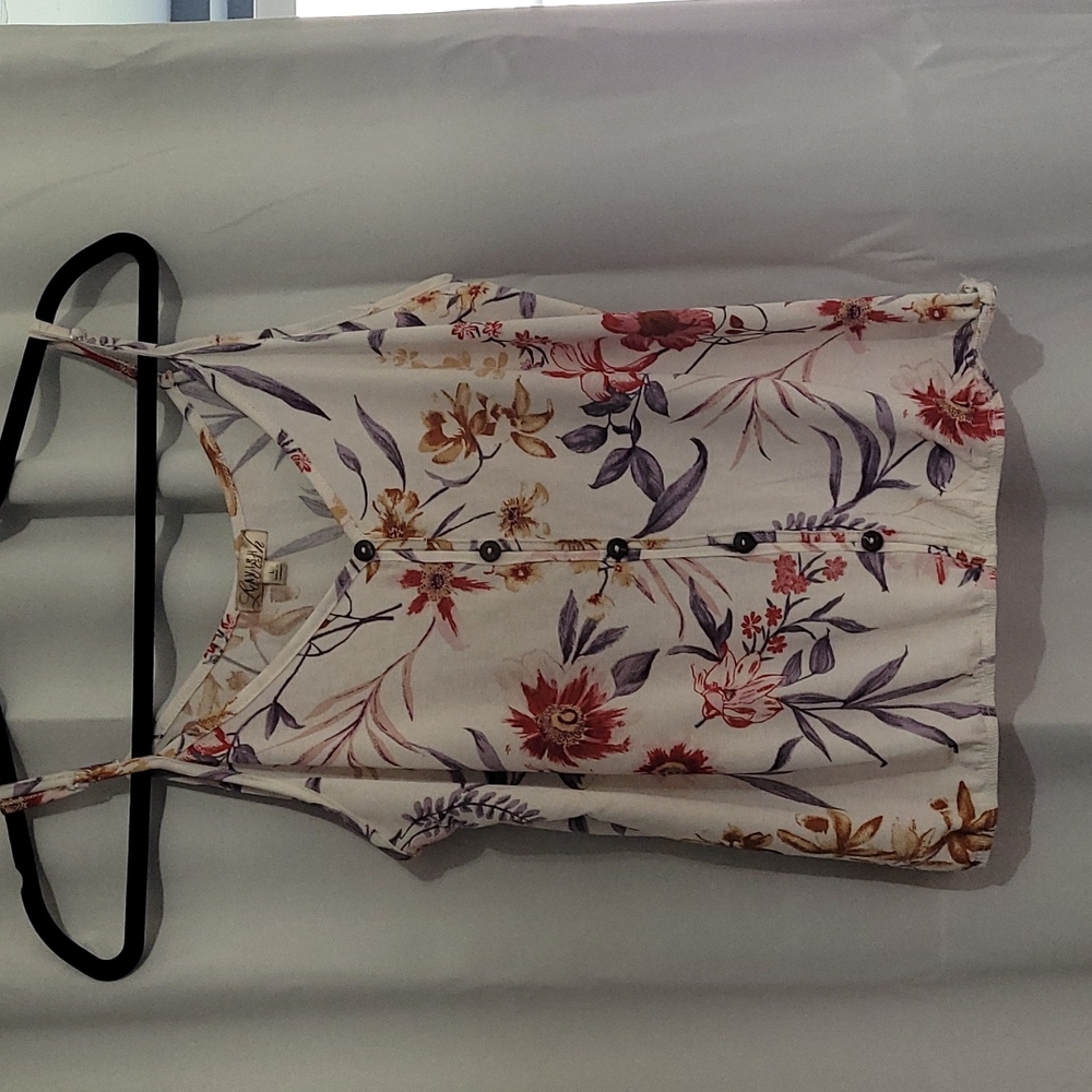 Floral tank top